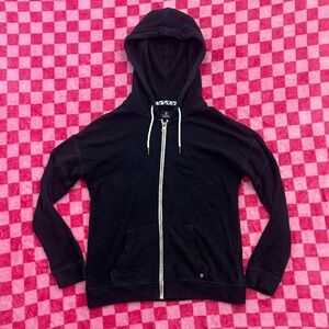 Volcom Black Zip-Up Hoodie